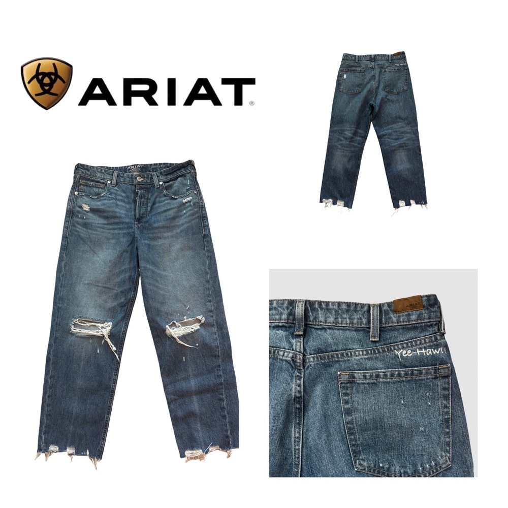 Ultra High Rise Tomboy Straight Jeans Ariat